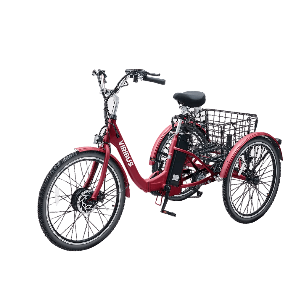 Viribus TG1 350W/36V Folding Electric Tricycle 24" Tire - Shopsy Dropsy LLC
