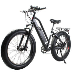 X - Treme Boulderado 48V 10Ah/17Ah Step - Thru 500W Fat Tire Electric Bike 26" - Shopsy Dropsy LLC