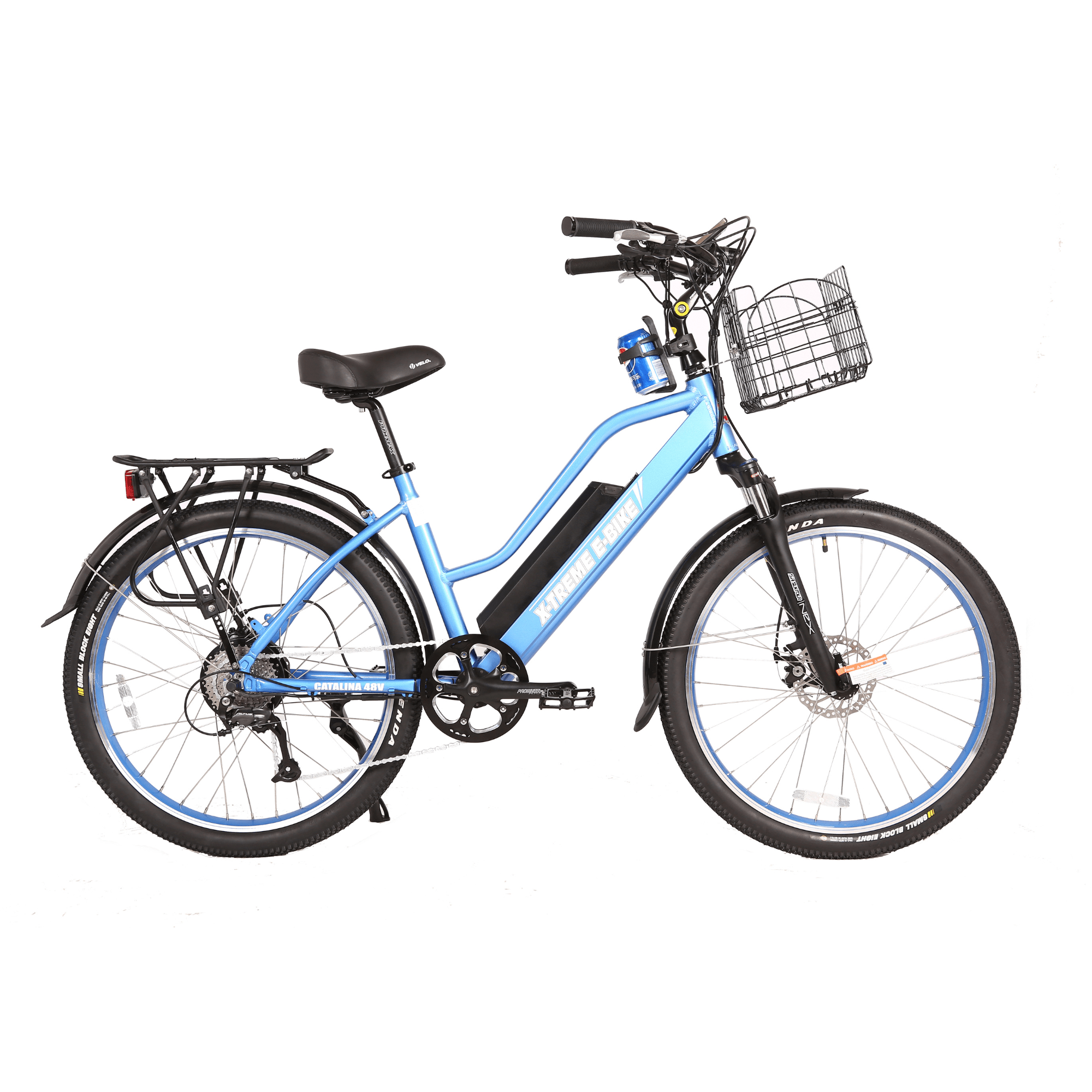 X - Treme Catalina Step - Thru 48V/500W Electric Bike 26" Tire - Shopsy Dropsy LLC