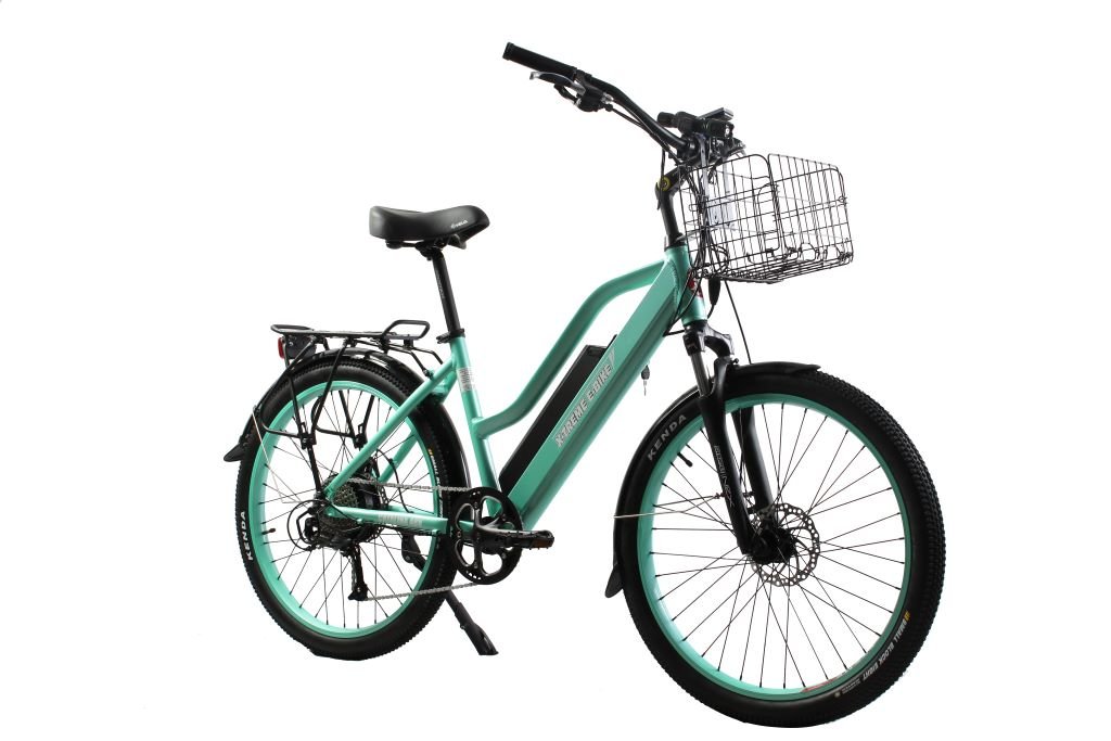 X - Treme Catalina Step - Thru 500W Electric Bike 26" - Shopsy Dropsy LLC