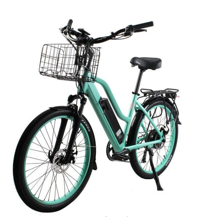 X - Treme Catalina Step - Thru 500W Electric Bike 26" - Shopsy Dropsy LLC