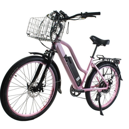 X - Treme Catalina Step - Thru 500W Electric Bike 26" - Shopsy Dropsy LLC