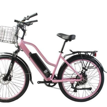 X - Treme Catalina Step - Thru 500W Electric Bike 26" - Shopsy Dropsy LLC