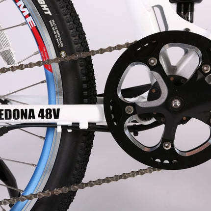 X - Treme Sedona 48V Step - Thru 500W Electric Bike 26" - Shopsy Dropsy LLC