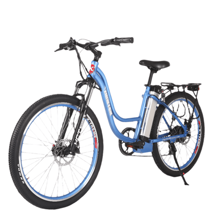 X - Treme Trailclimber Elite Step - Thru Electric Bike 26" Tire - Shopsy Dropsy LLC