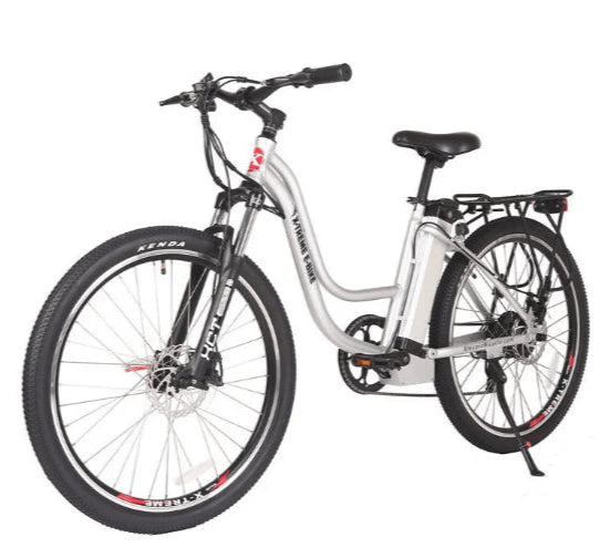 X - Treme Trailclimber Elite Step - Thru Electric Bike 26" Tire - Shopsy Dropsy